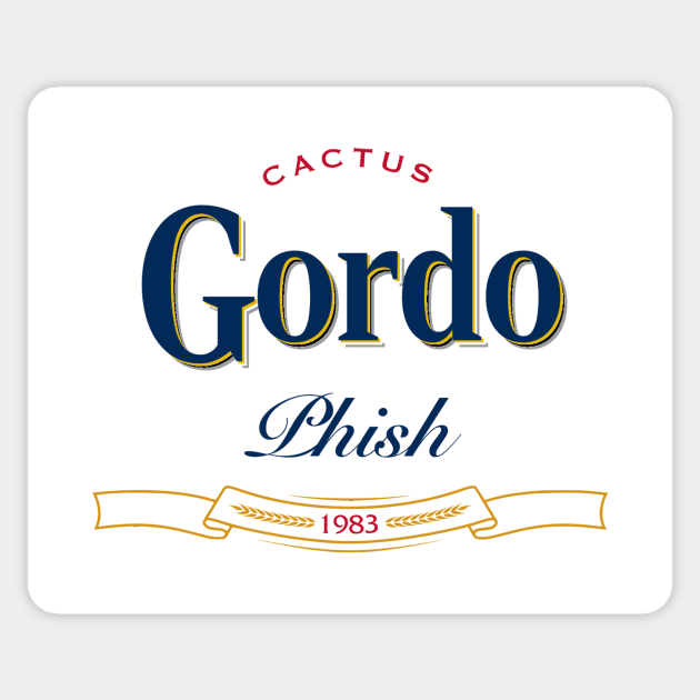 Phish: Gordo Sticker by phlowTees